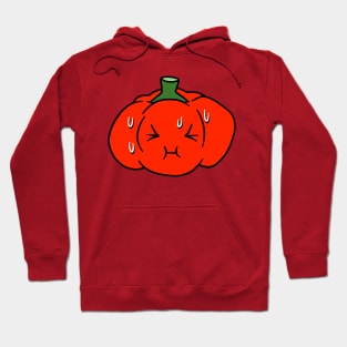 Nervous Red Bell Pepper Hoodie